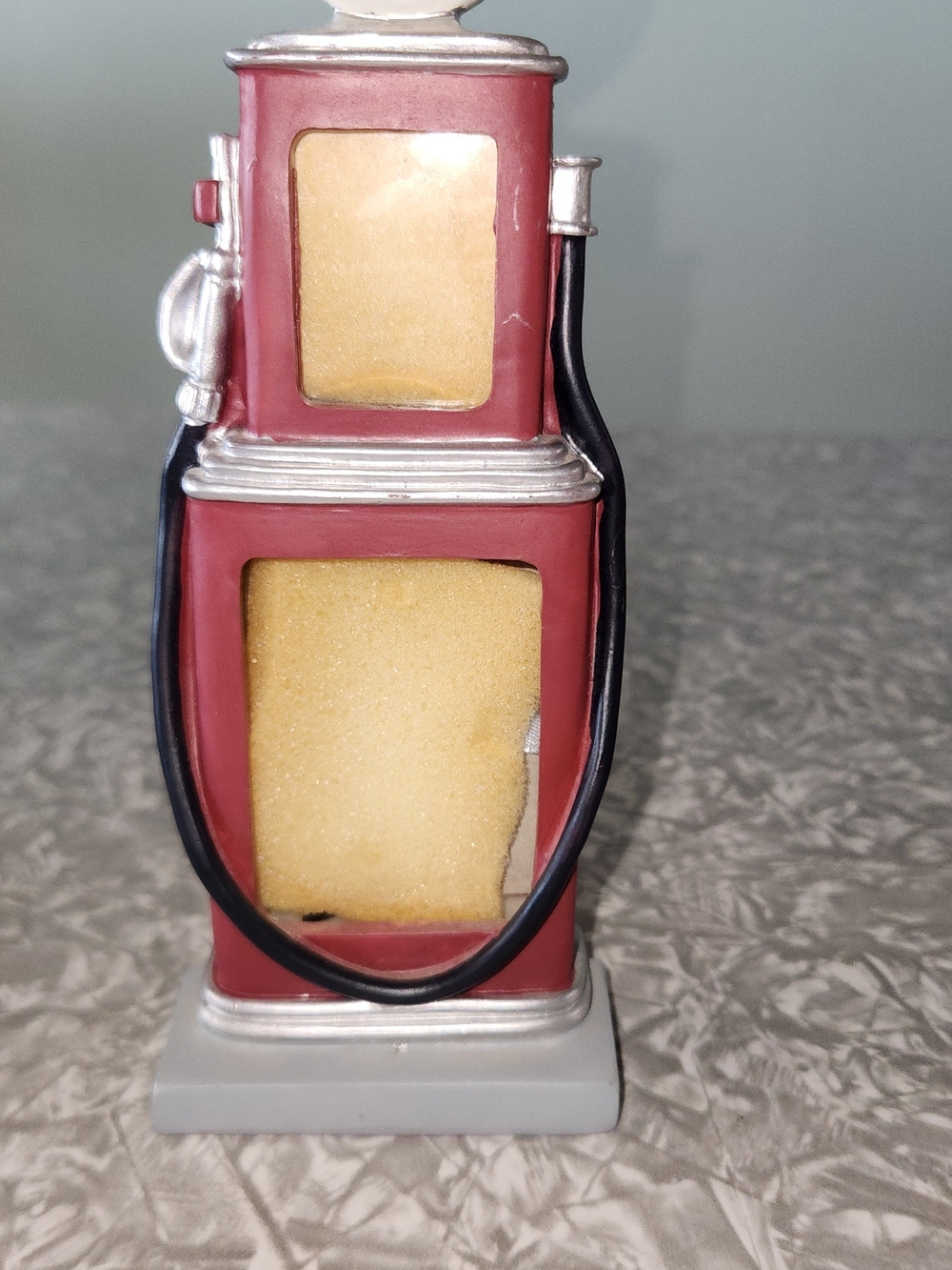 Malden Red and Silver Vintage-Style Gas Pump Picture Frame
